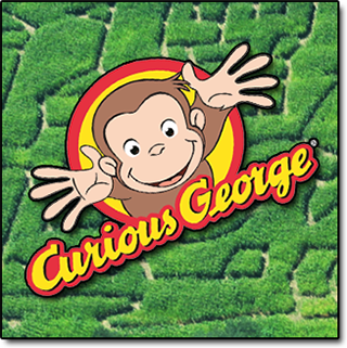 curious george amazing maze race map images